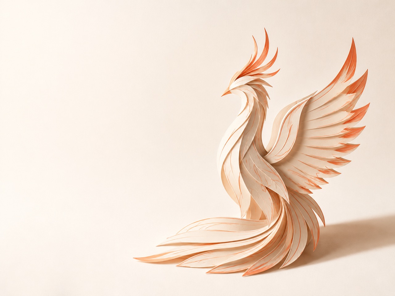 El fénix de papel, mascota de Fenix